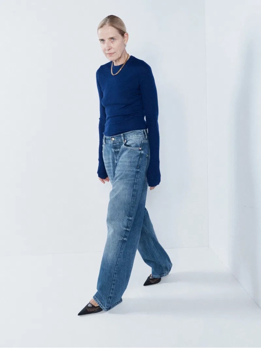 Raey Dropped Baggy Jeans
